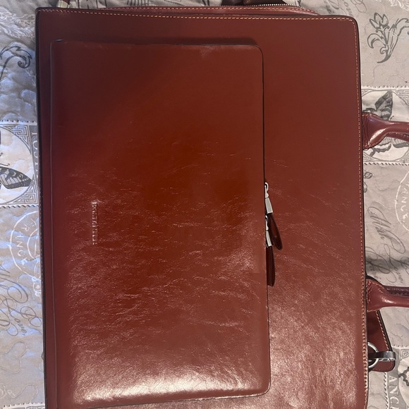 Other - Brand new men’s computer bag rawhide leather